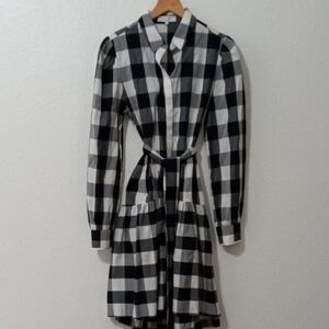 Pearl Check Dress By Lela Rose